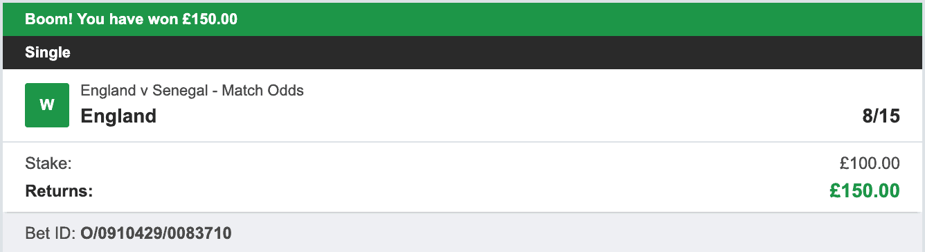 Your World Cup Tipster - Winner 2 - 2022-12-04
